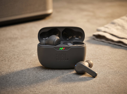 BL Vibe Beam - Auriculares verdaderos inalámbricos JBL con sonido de graves profundos