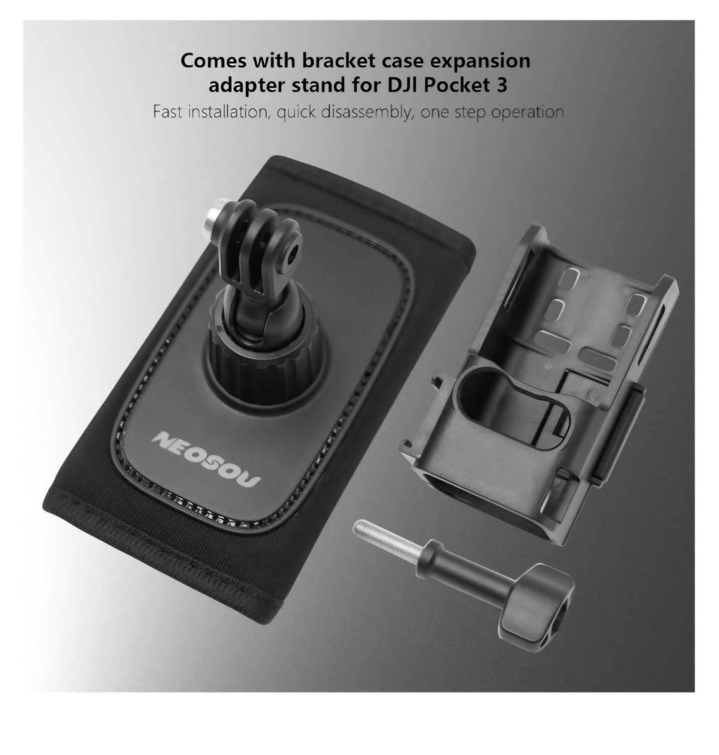 Soporte de correa de mochila para DJI Osmo Pocket 4 3