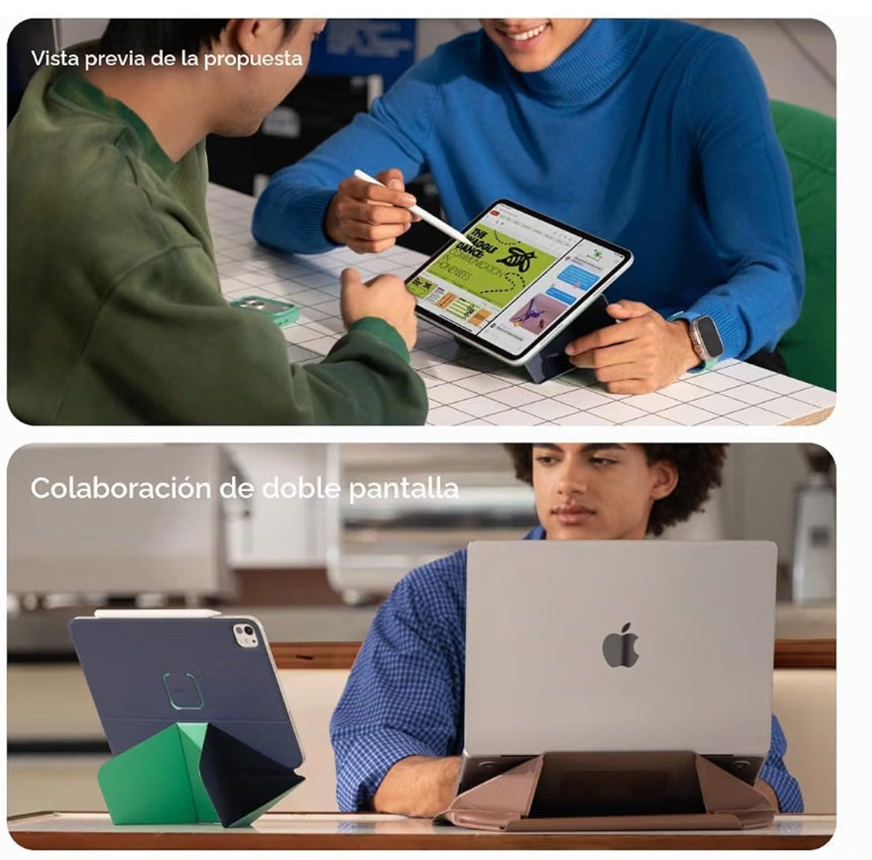 MOFT Estuche dinámico tipo folio para iPad Pro de 13 pulgadas