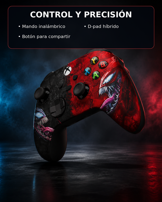 DreamController Vennom vs Carnagge Custom X-box Controller